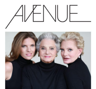Clemence von Mueffling Avenue Magazine