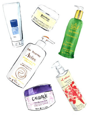 summer body creams