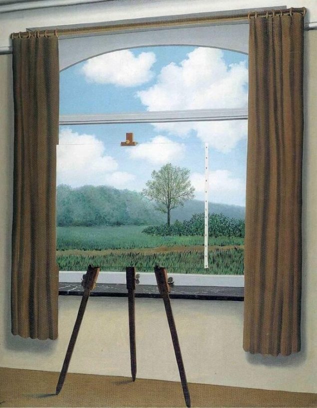 A view looking out of a window
Description automatically generated