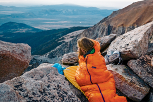 Patagonia Sleeping Bag, photo by Jeff Johnson via Patagonia Works